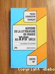 Histoire de la littérature en France au XVIIème siècle