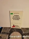 Lexique de sciences économiques et sociales