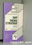 Théorie et pratique de Kant