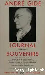 Journal 1939-1949 Souvenirs de André Gide