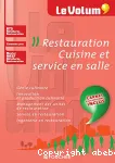 Restauration cuisine et service en salle BTS Hôtellerie Restauration / Foucher / 2015