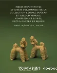 Pièces importantes et effets personnels de la collection Lenore Doolan et Harold Morris, comprenant livres, prêt-à-porter et bijoux : Maison de vente Strachan & Quinn, 14 février 2009, 10h et 14h, heure de New York