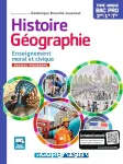Histoire Géographie enseignement moral et civique nouveau programme Tome unique Bac Pro 2de/1re/Tle / Delagrave / 2016