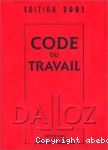Code du travail 2001