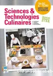 Sciences & Technologies Culinaires 2de Bac Techno Hôtellerie Restauration Nouveau Référentiel STHR / Lanore / 2016