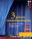 3 pièces contemporaines