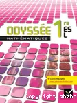 Math 1 ES. L. Programme 2011: Odyssée / Hatier/ 2011