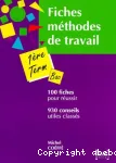 Fiches méthodes de travail pour la première et la terminale