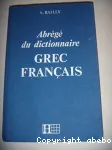 Abrégé du dictionnaire grec/français