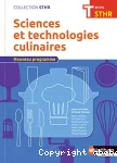 Sciences et technologies culinaires Tale STHR / Nathan / 2017