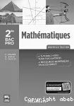 Mathématiques seconde Bac pro/ Delagrave / 2017