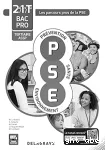 Prévention Santé Environnement 2de 1ère Tale/ bac pro/ Tertiaire ASSP / Delagrave / 2017