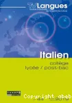 TV langues Italien lycée/ post bac n° 44