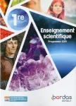 Enseignement scientifique en 1ère / Bordas / 2019