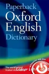 Oxford English Dictionary