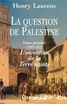 La question de la Palestine