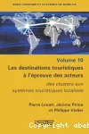 Les destinations touristiques à l'épreuve des acteurs