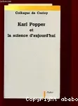 Karl Popper et la science d'aujourd'hui