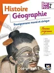 Histoire Géographie Bac Pro 2de Enseignement moral et civique nouveau programme / Foucher / 2016