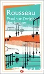 Essai sur l'origine des langues