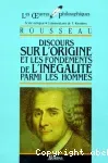 Discours sur l'origine et les fondements de l'inégalité