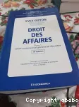 Droit des affaires Tome 1