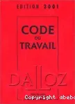 Code du travail 2001