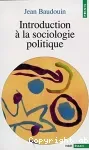 Introduction à la sociologie politique