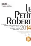 Le Petit Robert de la langue française 2014