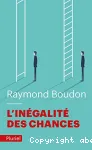 L'inégalité des chances : la mobilité sociale dans les sociétés industrielles