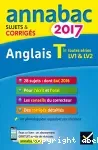 Annabac 2017 Anglais Tle LV1 et LV2