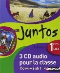 Juntos. Espagnol 1ere toutes séries : 3 CD audio / Nathan/ 2011