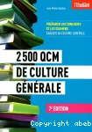 2500 QCM de culture genérale