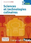 Sciences et technologies culinaires 2e TSHR / Nathan / 2016