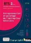 Entrepreunariat et pilotage de l'entreprise hotelière