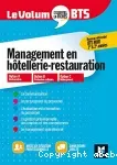 Le volum' BTS Management en Hotellerie Restauration